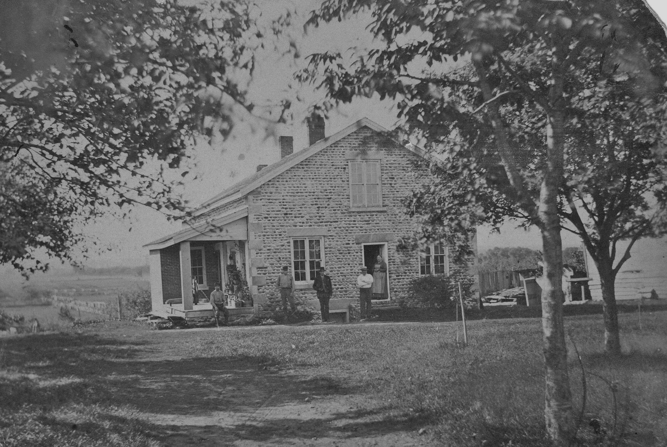 Vernacular Cobblestone House Ca. 1860