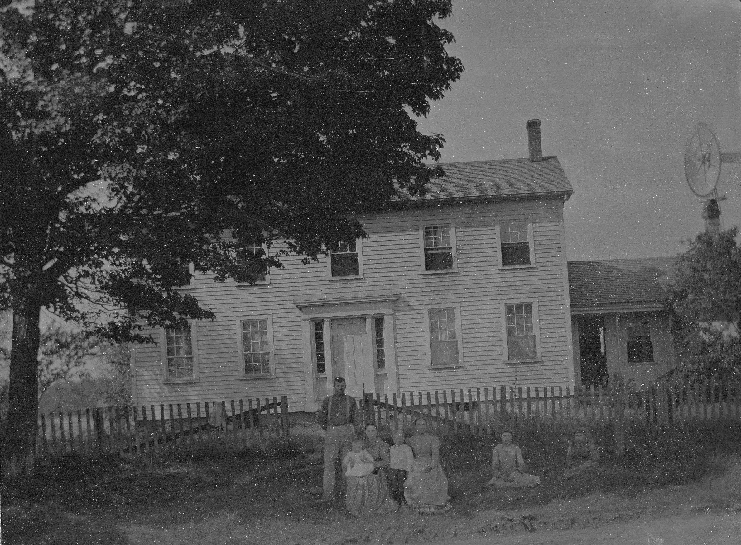 Central Hall Farmhouse Ca. 1830