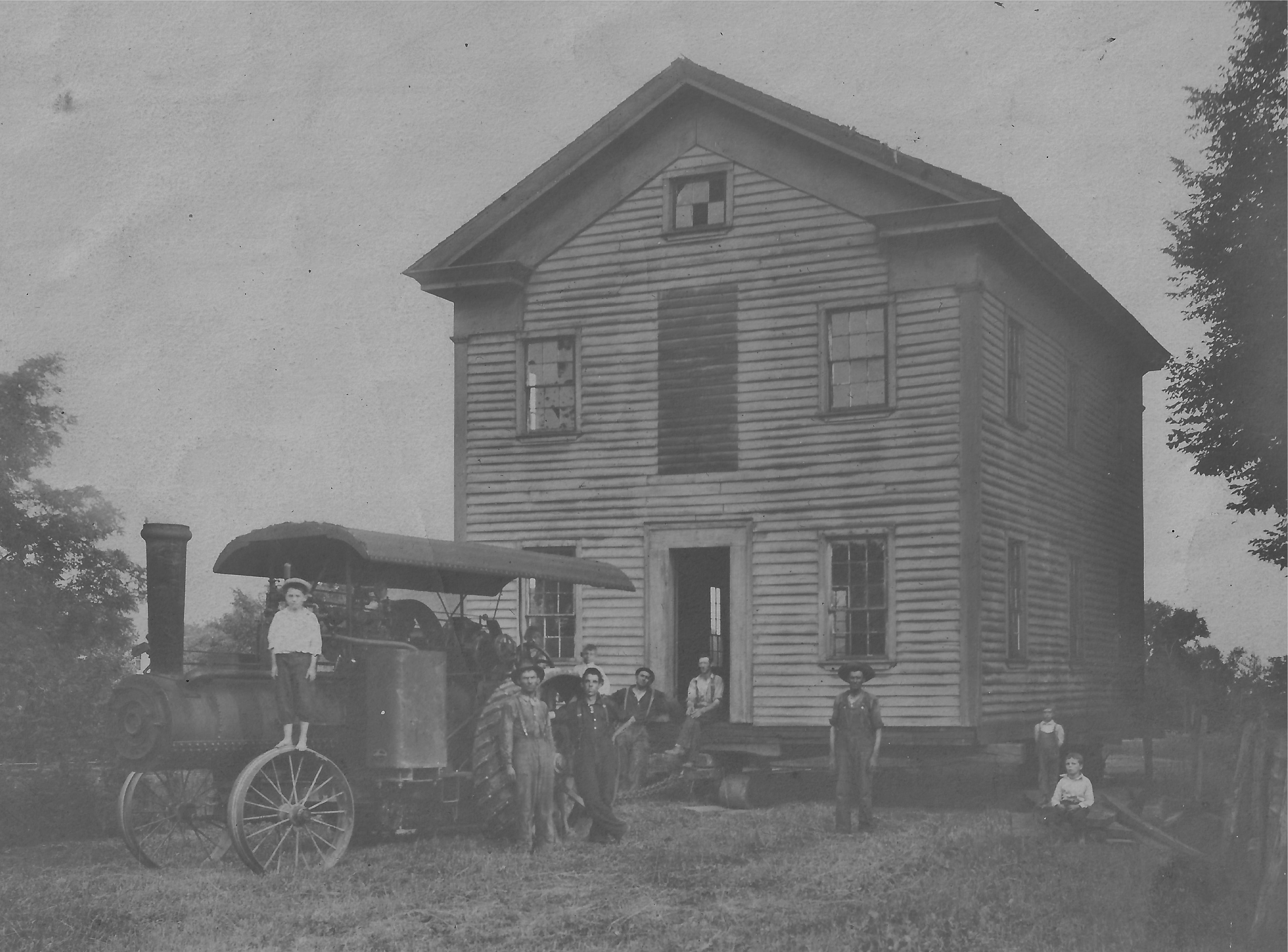 Moving a Ca. 1840 Greek Revival, Temple Front House or Store