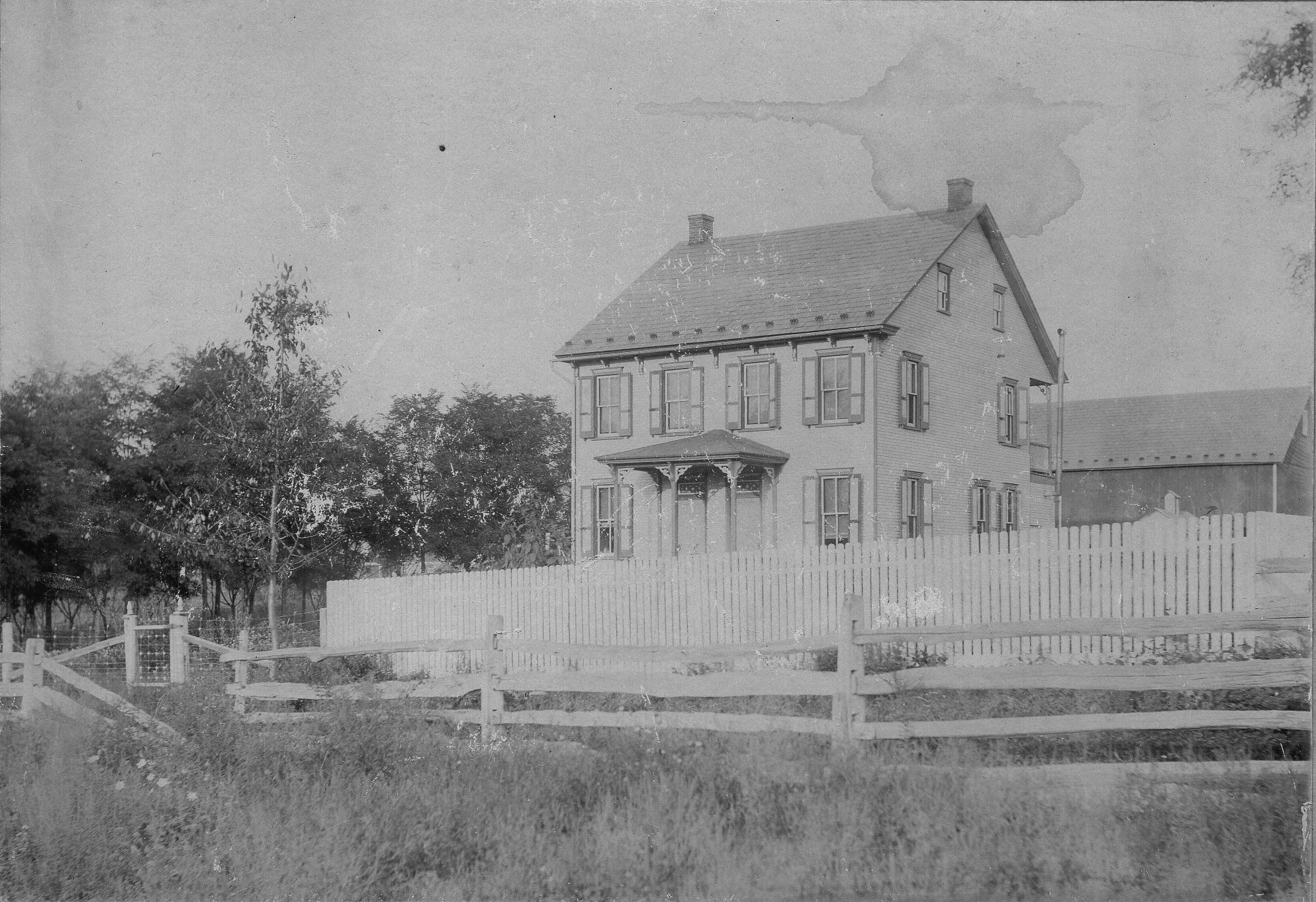 Large German Two-Door House Ca. 1860
