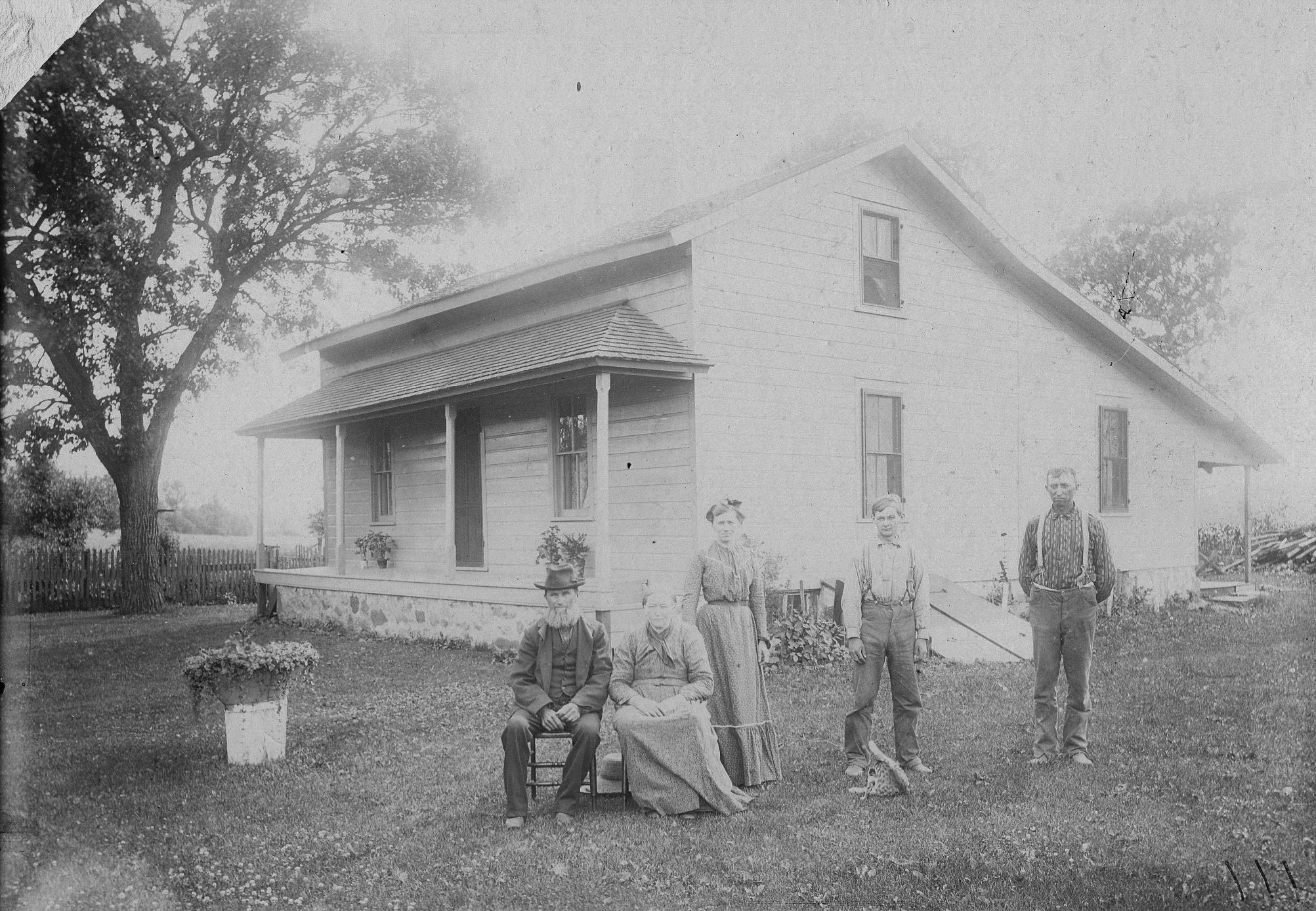 Saltbox House Ca. 1840s