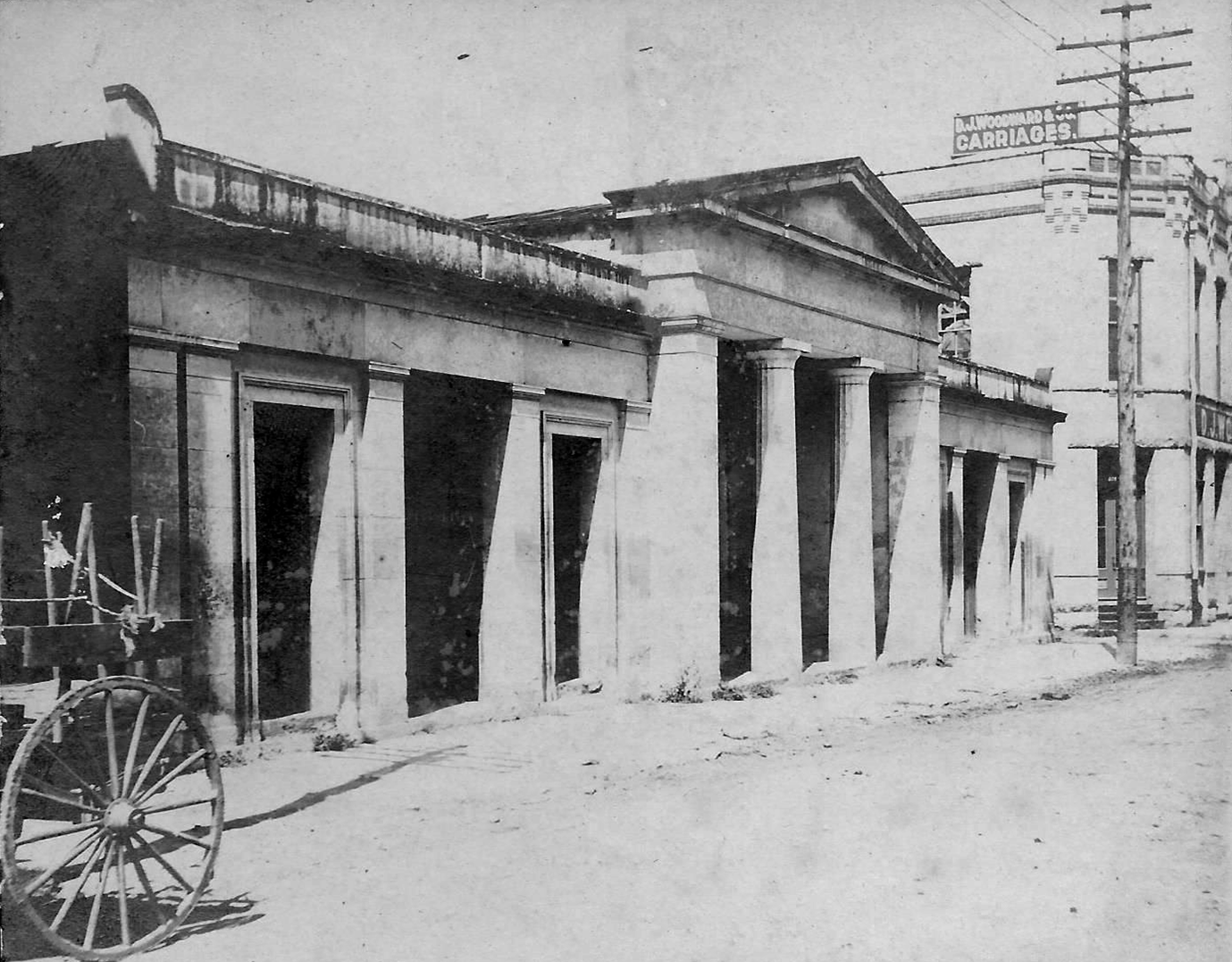San Antonio Market House Ca. 1840s